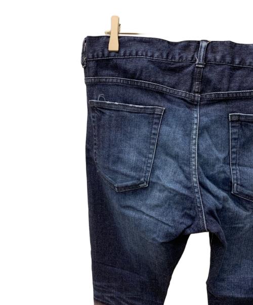 JACKROSE Luv maison（ジャックローズラブメゾン）JACKROSE Luv maison (ジャックローズラブメゾン) ダメージジーンズ インディゴ サイズ:35の古着・服飾アイテム