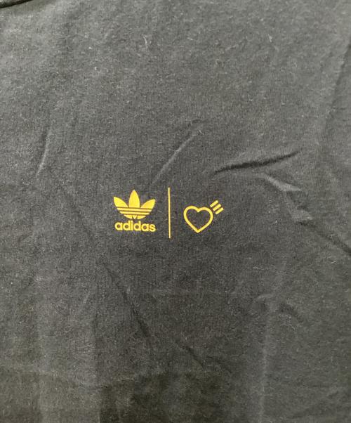 adidas（アディダス）adidas (アディダス) HUMAN MADE (ヒューマンメイド) 半袖カットソー ネイビー サイズ:Lの古着・服飾アイテム