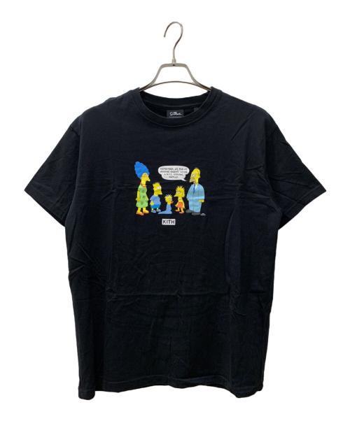 thesimpsons（ザシンプソンズ）thesimpsons (ザシンプソンズ) KITH (キス) 半袖カットソー ブラック サイズ:Mの古着・服飾アイテム