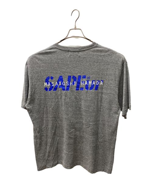 SAPEur（サプール）SAPEur (サプール) 半袖カットソー グレー サイズ:Lの古着・服飾アイテム