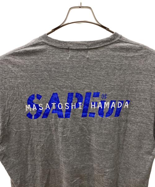 SAPEur（サプール）SAPEur (サプール) 半袖カットソー グレー サイズ:Lの古着・服飾アイテム