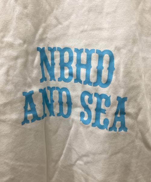 NEIGHBORHOOD（ネイバーフッド）NEIGHBORHOOD (ネイバーフッド) WIND AND SEA (ウィンダンシー) 半袖カットソー ホワイト サイズ:Lの古着・服飾アイテム