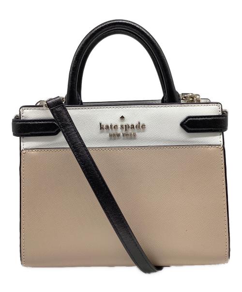 Kate Spade（ケイトスペード）Kate Spade (ケイトスペード) ステイシー カラーブロック スモール サッチェルの古着・服飾アイテム