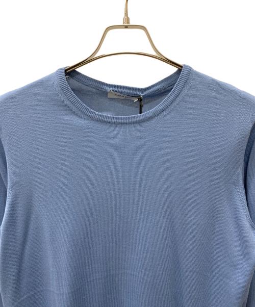 GRAN SASSO（グランサッソ）GRAN SASSO (グランサッソ) 薄手ニット ブルー サイズ:48 未使用品の古着・服飾アイテム