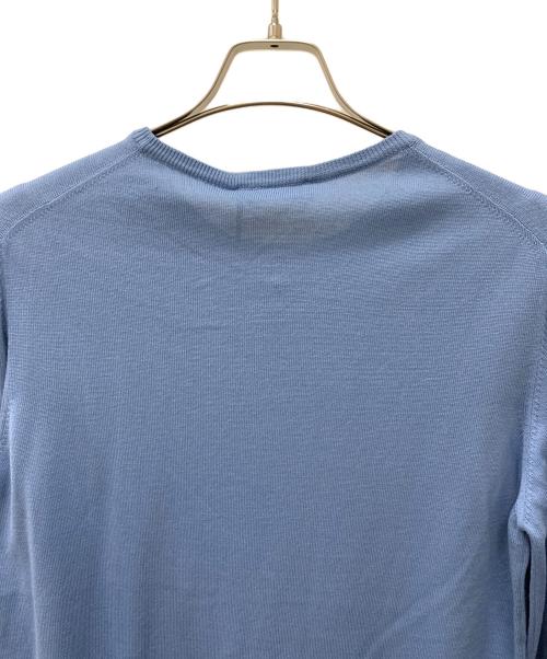 GRAN SASSO（グランサッソ）GRAN SASSO (グランサッソ) 薄手ニット ブルー サイズ:48 未使用品の古着・服飾アイテム