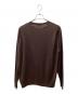 JOHN SMEDLEY (ジョンスメドレー) 薄手ニット ブラウン サイズ:M：4000円