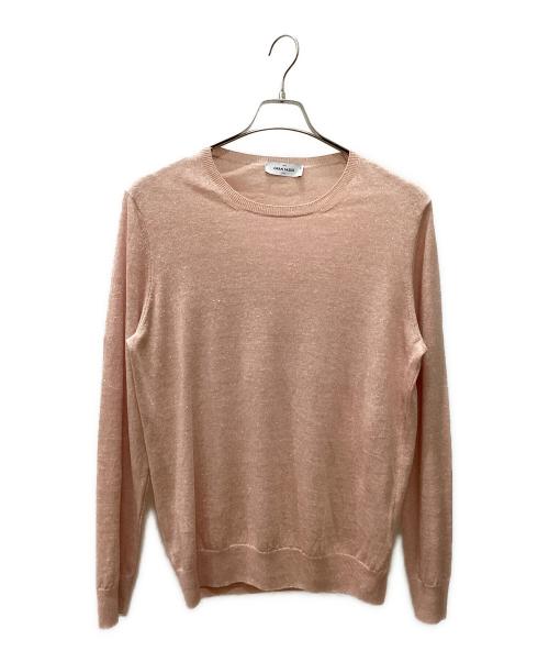 GRAN SASSO（グランサッソ）GRAN SASSO (グランサッソ) 薄手ニット ピンク サイズ:50の古着・服飾アイテム