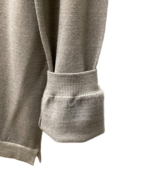 GRAN SASSO（グランサッソ）GRAN SASSO (グランサッソ) 薄手ニット グレー サイズ:50の古着・服飾アイテム