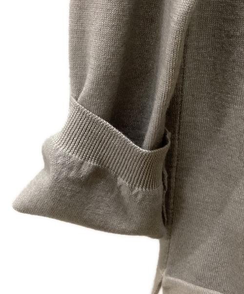 GRAN SASSO（グランサッソ）GRAN SASSO (グランサッソ) 薄手ニット グレー サイズ:50の古着・服飾アイテム
