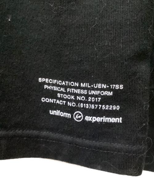 uniform experiment（ユニフォームエクスペリメント）uniform experiment (ユニフォームエクスペリメント) 長袖Tシャツ ブラック サイズ:2の古着・服飾アイテム