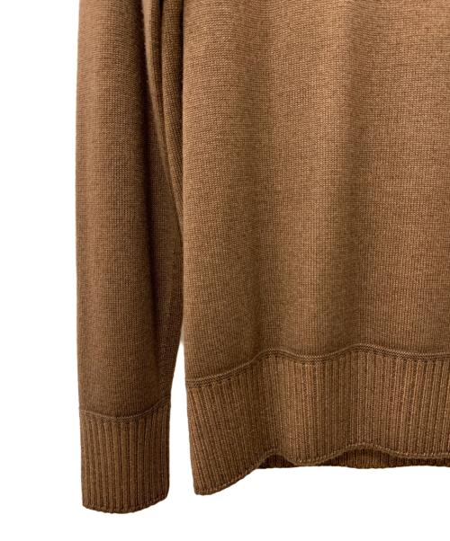 Drumohr（ドルモア）Drumohr (ドルモア) 厚手ニット ブラウン サイズ:48の古着・服飾アイテム