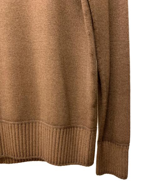 Drumohr（ドルモア）Drumohr (ドルモア) 厚手ニット ブラウン サイズ:48の古着・服飾アイテム