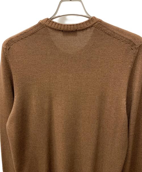Drumohr（ドルモア）Drumohr (ドルモア) 厚手ニット ブラウン サイズ:48の古着・服飾アイテム