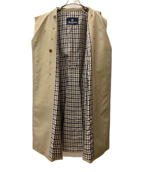 Aquascutum（アクアスキュータム）Aquascutum (アクアスキュータム) トレンチコート ベージュ サイズ:10の古着・服飾アイテム