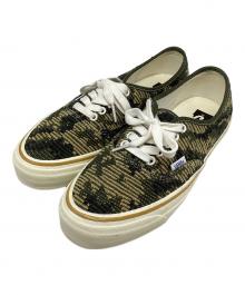 VANS（ヴァンズ）の古着「ローカットスニーカー」｜グリーン