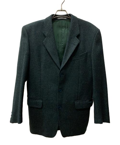 KENZO HOMME（ケンゾーオム）KENZO HOMME (ケンゾーオム) テーラードジャケット グリーン サイズ:Mの古着・服飾アイテム