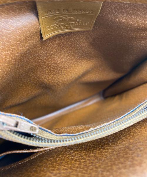 LONGCHAMP（ロンシャン）LONGCHAMP (ロンシャン) ショルダーバッグ ブラウンの古着・服飾アイテム