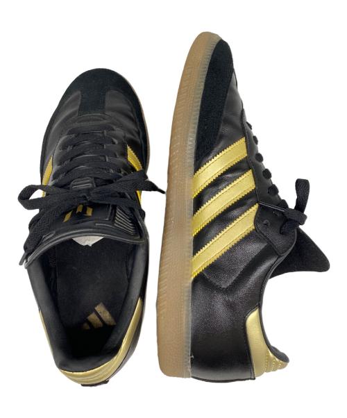 adidas（アディダス）adidas (アディダス) SAMBA MESSI ブラック×ゴールド サイズ:28.5cmの古着・服飾アイテム