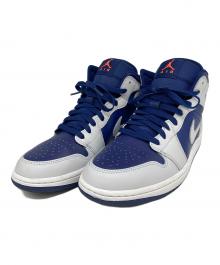 NIKE（ナイキ）の古着「Air Jordan 1 Mid "Blue Void"」｜ホワイト×ブルー