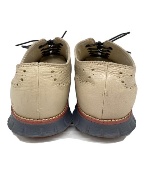 COLE HAAN（コールハーン）COLE HAAN (コールハーン) ウィングチップシューズ ベージュ サイズ:8 1/2の古着・服飾アイテム