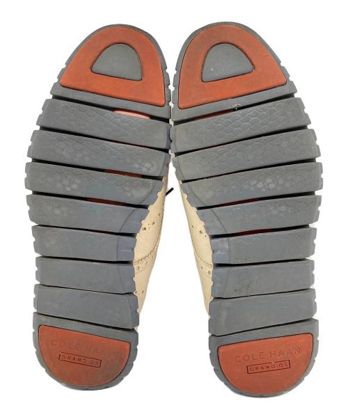 COLE HAAN（コールハーン）COLE HAAN (コールハーン) ウィングチップシューズ ベージュ サイズ:8 1/2の古着・服飾アイテム