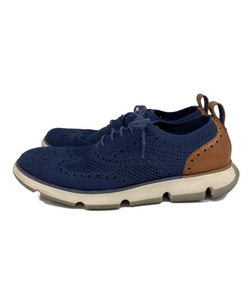 COLE HAAN（コールハーン）COLE HAAN (コールハーン) スニーカー ネイビー×ブラウン サイズ:8 1/2の古着・服飾アイテム