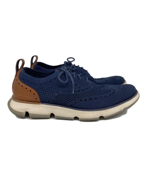 COLE HAAN（コールハーン）COLE HAAN (コールハーン) スニーカー ネイビー×ブラウン サイズ:8 1/2の古着・服飾アイテム