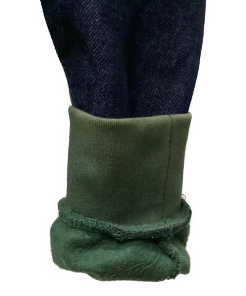 GAME WORKWEAR（ゲームワークウェア）GAME Workwear (ゲームワークウェア) ハーフジップスウェット グリーン サイズ:記載なしの古着・服飾アイテム