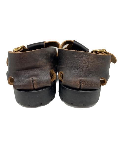 brother bridge（ブラザーブリッジ）BROTHER BRIDGE (ブラザーブリッジ) サンダル ブラック サイズ:10の古着・服飾アイテム