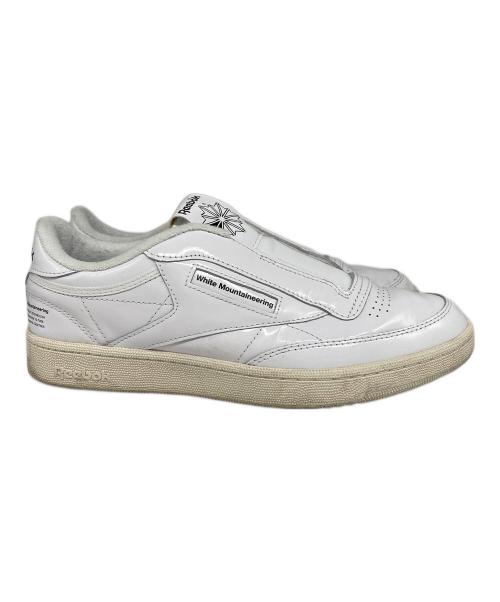 REEBOK（リーボック）REEBOK (リーボック) WHITE MOUNTAINEERING (ホワイトマウンテ二アニング) CLUB C 85 ホワイト サイズ:28cmの古着・服飾アイテム
