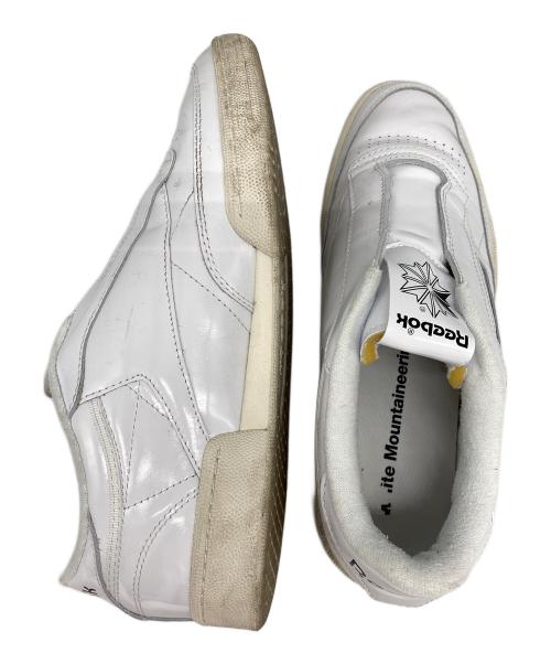 REEBOK（リーボック）REEBOK (リーボック) WHITE MOUNTAINEERING (ホワイトマウンテ二アニング) CLUB C 85 ホワイト サイズ:28cmの古着・服飾アイテム