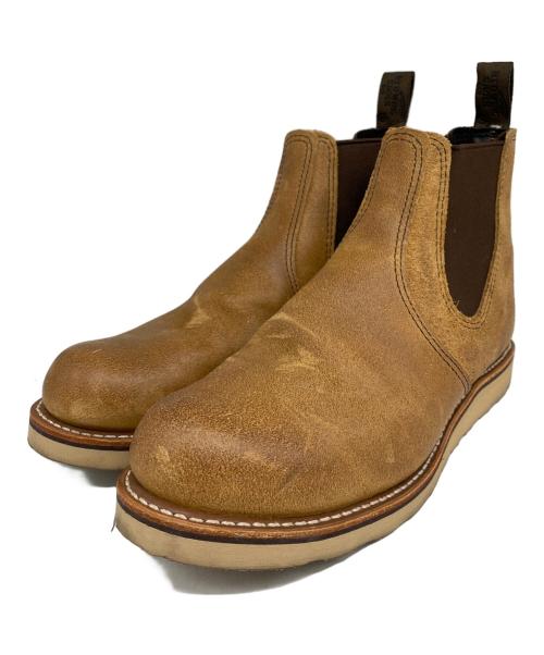 RED WING（レッドウィング）RED WING (レッドウィング) サイドゴアブーツ ブラウン サイズ:27.5cmの古着・服飾アイテム