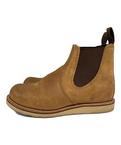 RED WING（レッドウィング）RED WING (レッドウィング) サイドゴアブーツ ブラウン サイズ:27.5cmの古着・服飾アイテム