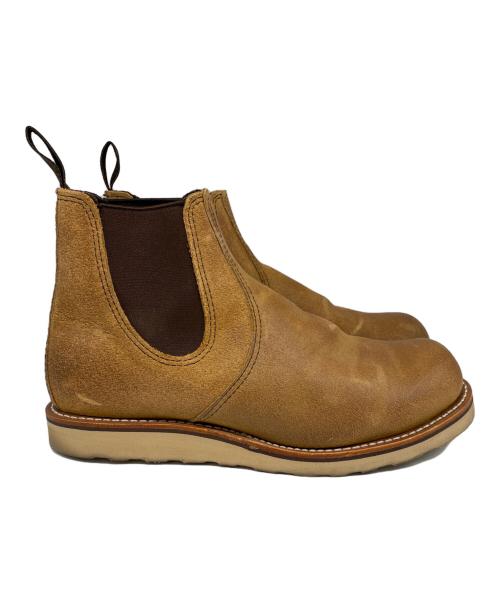 RED WING（レッドウィング）RED WING (レッドウィング) サイドゴアブーツ ブラウン サイズ:27.5cmの古着・服飾アイテム