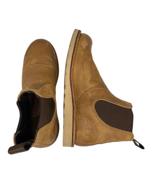 RED WING（レッドウィング）RED WING (レッドウィング) サイドゴアブーツ ブラウン サイズ:27.5cmの古着・服飾アイテム