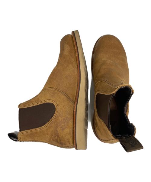 RED WING（レッドウィング）RED WING (レッドウィング) サイドゴアブーツ ブラウン サイズ:27.5cmの古着・服飾アイテム