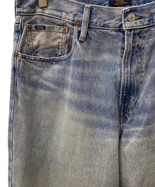 POLO RALPH LAUREN（ポロ・ラルフローレン）POLO RALPH LAUREN (ポロ・ラルフローレン) デニムパンツ ブルー サイズ:34×32の古着・服飾アイテム
