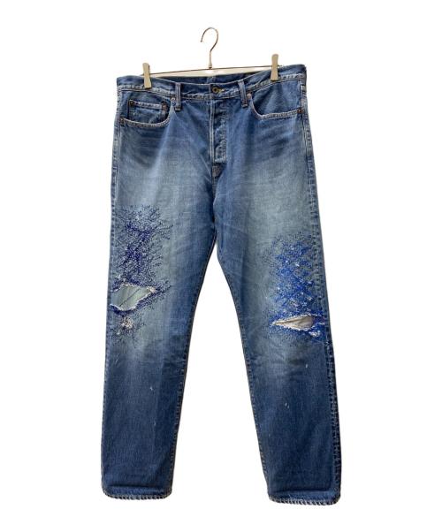 KAPITAL（キャピタル）KAPITAL (キャピタル) デニムパンツ インディゴ サイズ:W28の古着・服飾アイテム