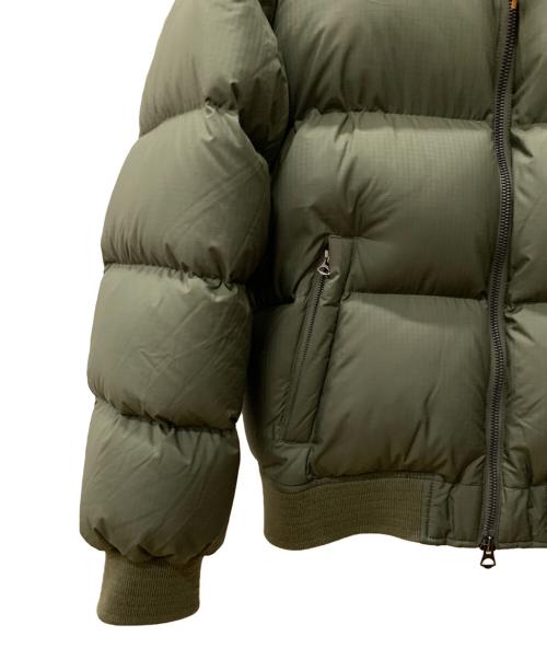 POLO RALPH LAUREN（ポロ・ラルフローレン）POLO RALPH LAUREN (ポロ・ラルフローレン) テクスチャード リップストップダウンジャケット グリーン サイズ:Lの古着・服飾アイテム