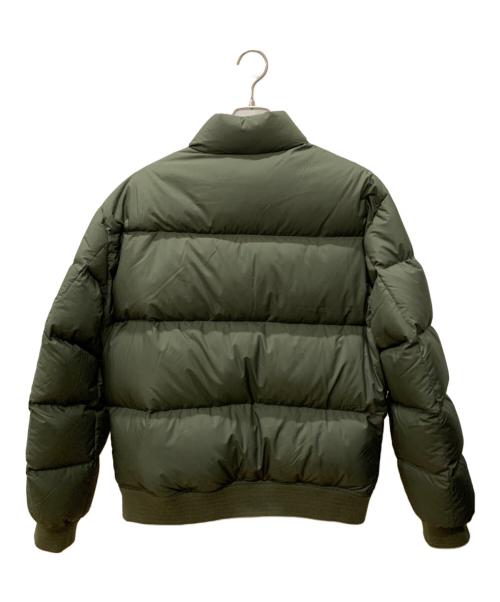 POLO RALPH LAUREN（ポロ・ラルフローレン）POLO RALPH LAUREN (ポロ・ラルフローレン) テクスチャード リップストップダウンジャケット グリーン サイズ:Lの古着・服飾アイテム