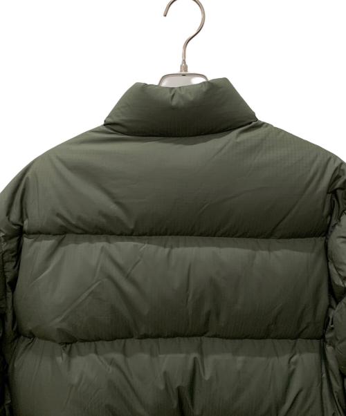 POLO RALPH LAUREN（ポロ・ラルフローレン）POLO RALPH LAUREN (ポロ・ラルフローレン) テクスチャード リップストップダウンジャケット グリーン サイズ:Lの古着・服飾アイテム