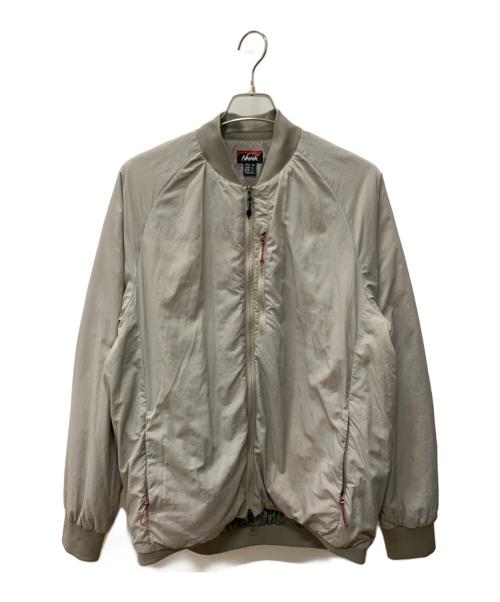 NANGA（ナンガ）NANGA (ナンガ) ソフトダウン バーシティブルゾン ベージュ サイズ:XLの古着・服飾アイテム