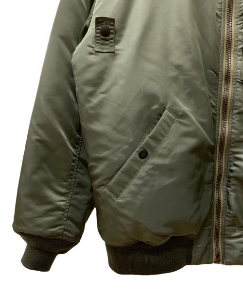 STANDARD CALIFORNIA（スタンダードカリフォルニア）STANDARD CALIFORNIA (スタンダードカリフォルニア) ALPHA (アルファ) MA-1ジャケット オリーブ サイズ:XLの古着・服飾アイテム