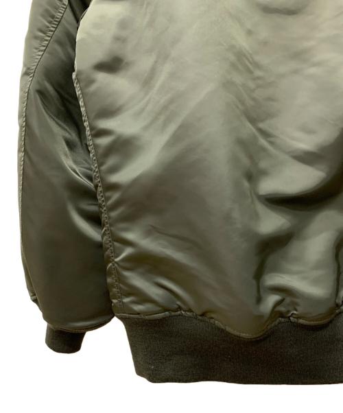 STANDARD CALIFORNIA（スタンダードカリフォルニア）STANDARD CALIFORNIA (スタンダードカリフォルニア) ALPHA (アルファ) MA-1ジャケット オリーブ サイズ:XLの古着・服飾アイテム
