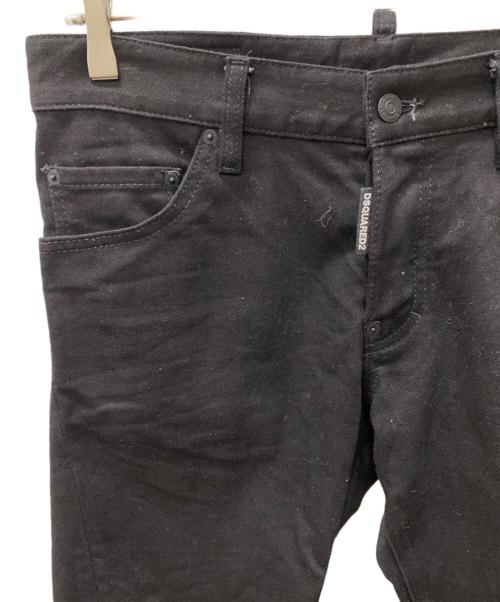 DSQUARED2（ディースクエアード）DSQUARED2 (ディースクエアード) デニムパンツ ブラック サイズ:48の古着・服飾アイテム