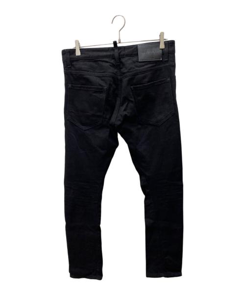 DSQUARED2（ディースクエアード）DSQUARED2 (ディースクエアード) デニムパンツ ブラック サイズ:48の古着・服飾アイテム