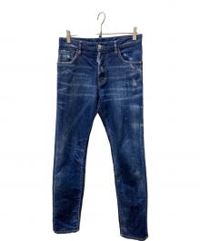 DSQUARED2（ディースクエアード）の古着「デニムパンツ」｜インディゴ