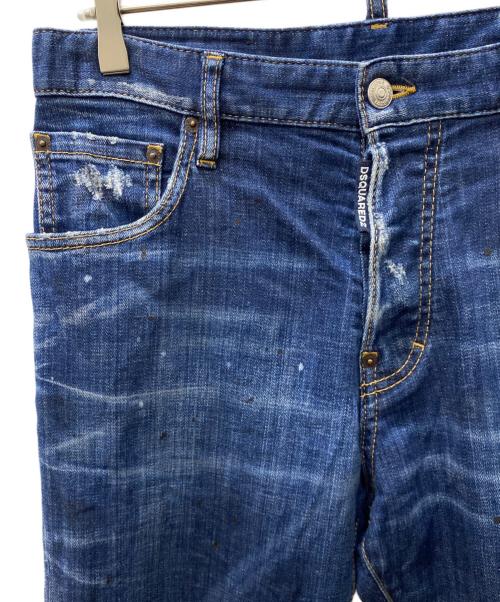 DSQUARED2（ディースクエアード）DSQUARED2 (ディースクエアード) デニムパンツ インディゴ サイズ:48の古着・服飾アイテム