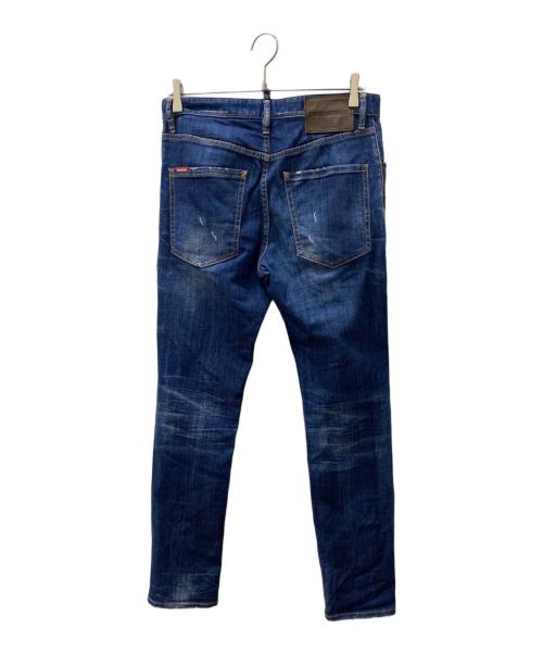 DSQUARED2（ディースクエアード）DSQUARED2 (ディースクエアード) デニムパンツ インディゴ サイズ:48の古着・服飾アイテム