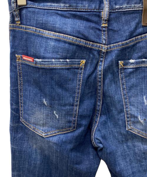 DSQUARED2（ディースクエアード）DSQUARED2 (ディースクエアード) デニムパンツ インディゴ サイズ:48の古着・服飾アイテム